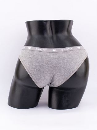 Слипы с эластичным поясом с надписью "sport" - фото 3