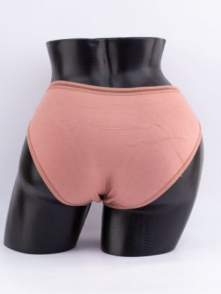 Слипы с кружевом и сеточным поясом - фото 3