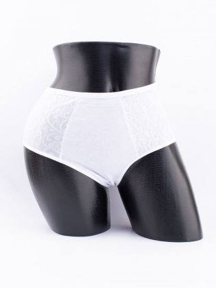 Слипы с ажурным принтом по бокам - фото 1