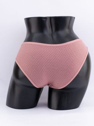 Слипы вафельные с кружевом - фото 3