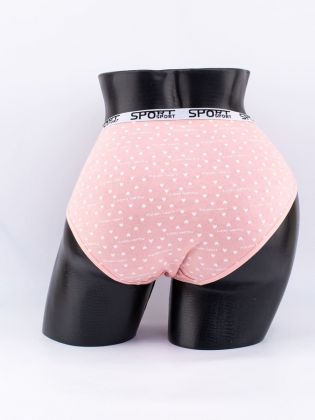 Слипы "maiden heart" с сердечками и эластичным поясом - фото 3