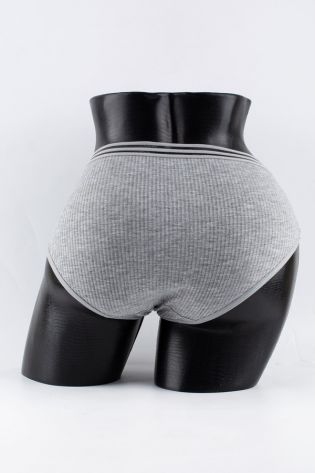 Слипы в рубчик с прозрачным поясом - фото 3