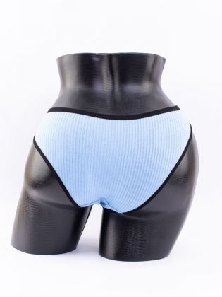 Слипы в рубчик с черной полоской - фото 3