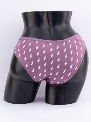 Слипы с принтом "молния" - фото 3