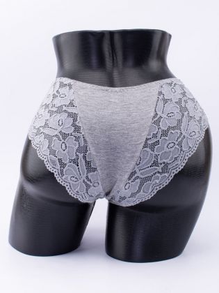 Слипы с цветочным кружевом  - фото 3