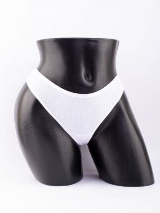 Стринги в рубчик - фото 1