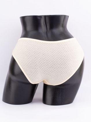 Слипы вафельные с кружевом - фото 3