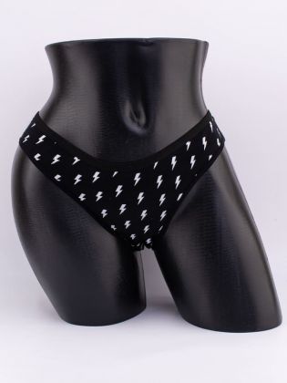 Слипы с принтом "молния" - фото 1