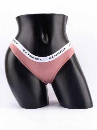 Слипы с эластичной резинкой и надписью "U.S. POLO ASSN" - фото 1