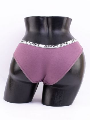 Слипы с эластичным поясом и надписью "sport" - фото 3