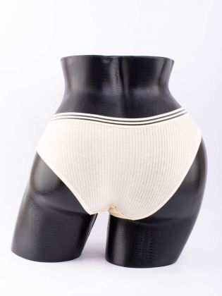 Слипы в рубчик с прозрачным поясом  - фото 3