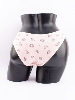 Слипы принтом "сердечки" - фото 3