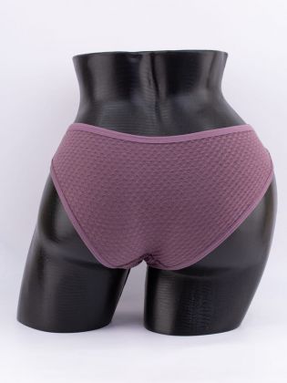 Слипы вафельные с кружевом - фото 3