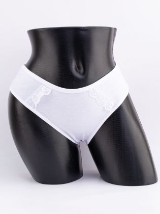 Слипы с кружевом по бокам - фото 1